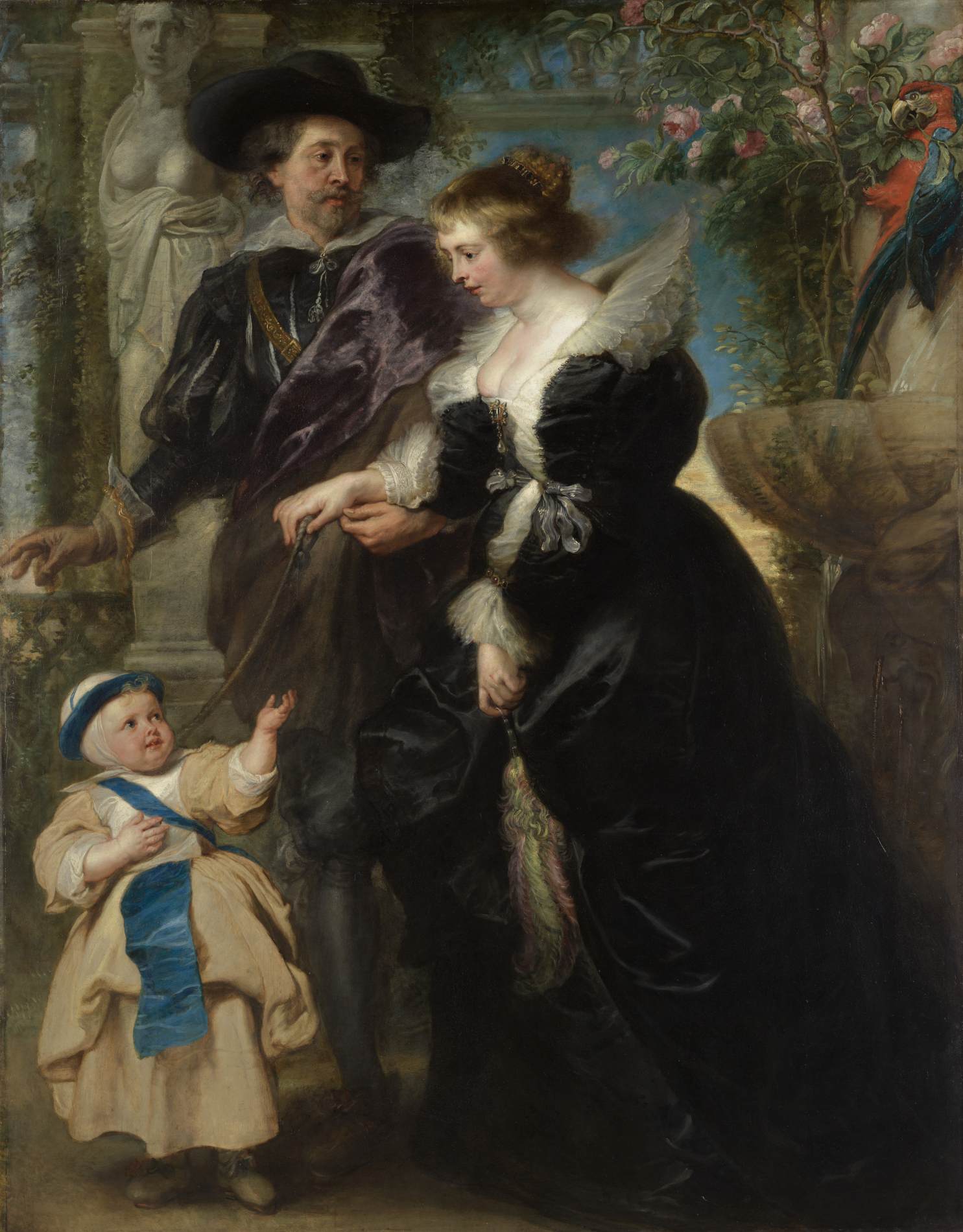 Rubens, Helena Fourment, and Their Son Frans