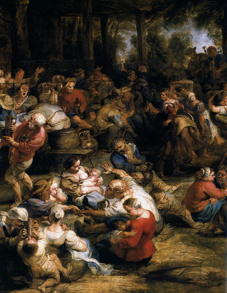 The Village Fête (detail)