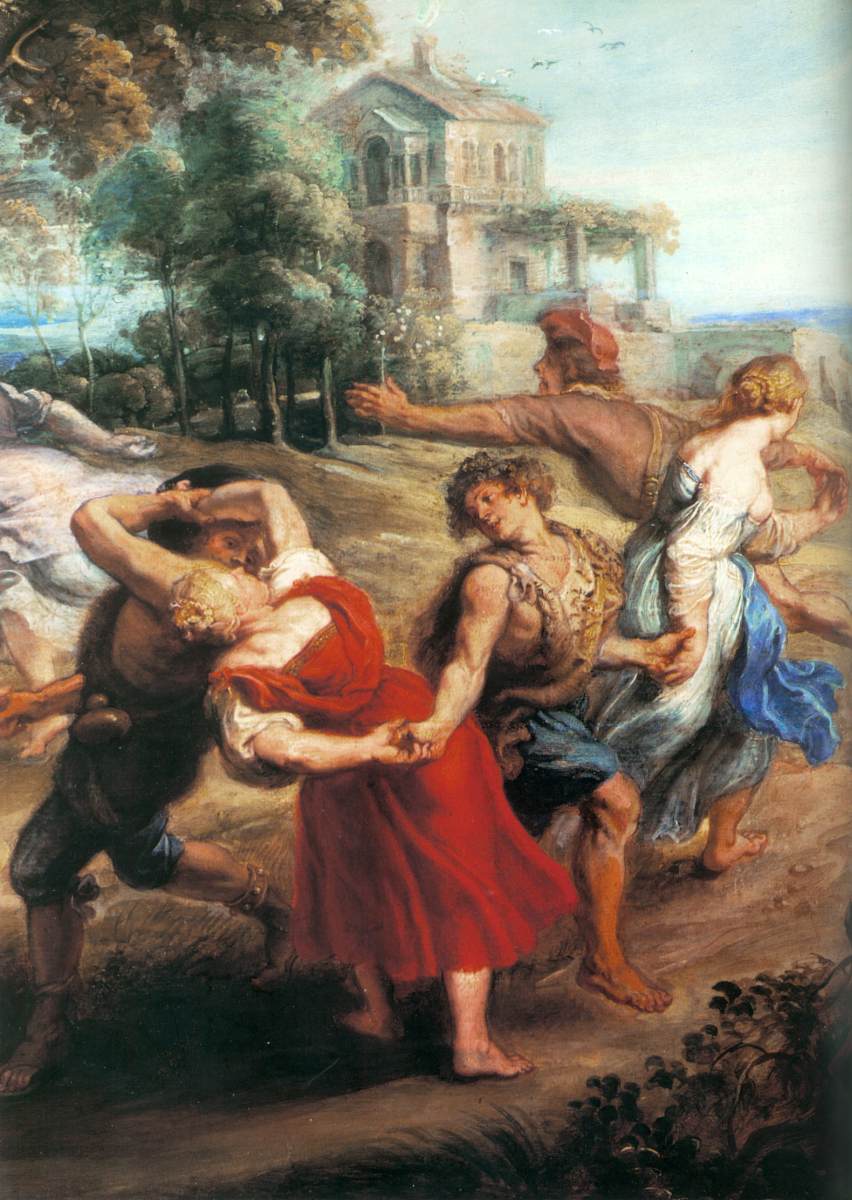 Dance of Italian Villagers (detail)