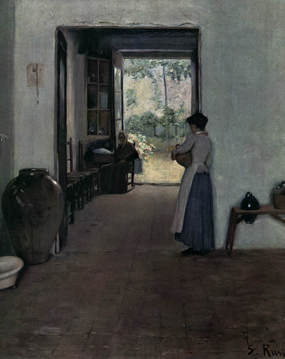 Interior with Figures