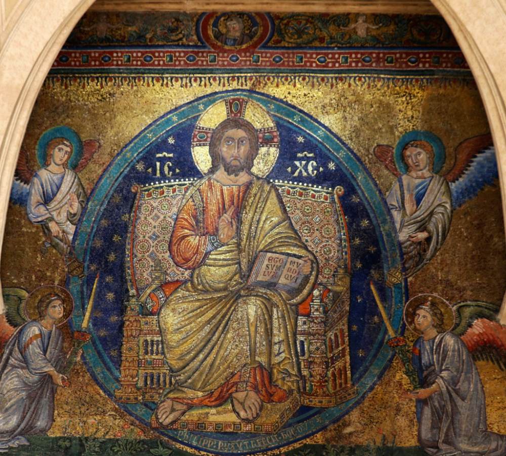 Façade mosaic (detail)