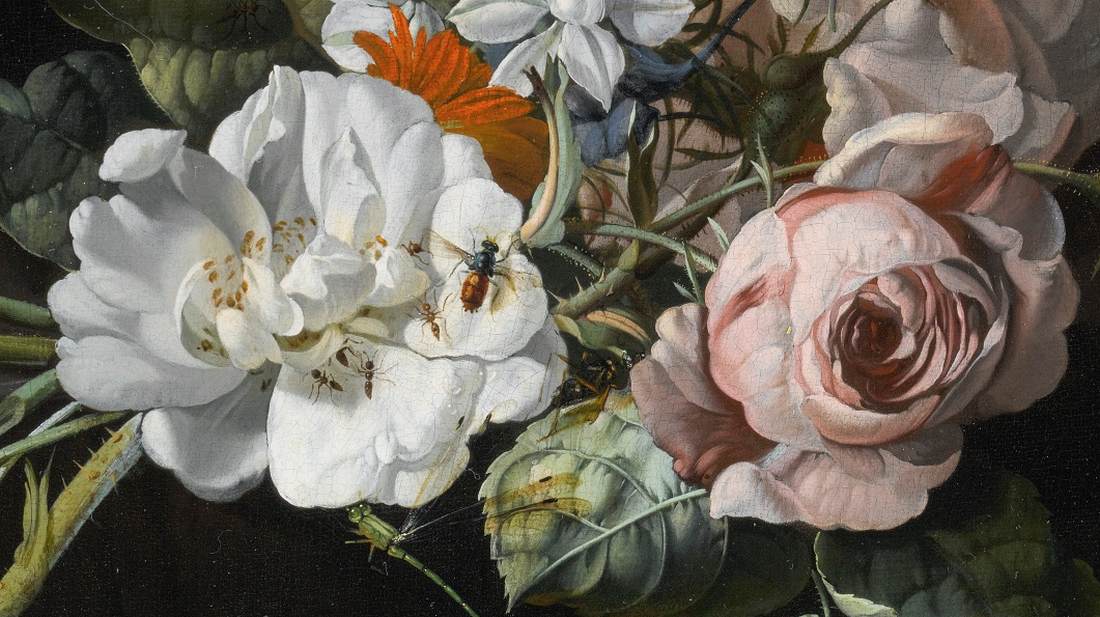 Still-Life of Flowers (detail)