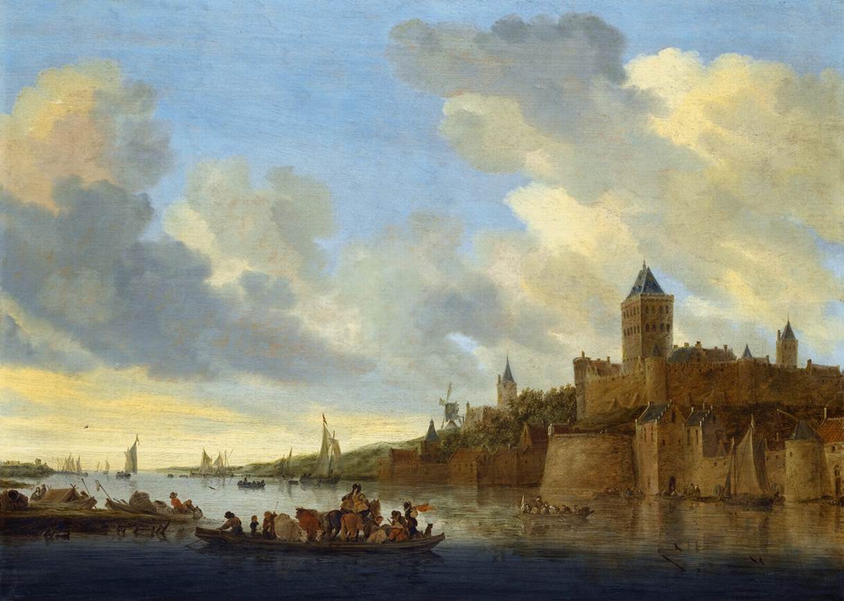 View of the Valkhof at Nijmegen