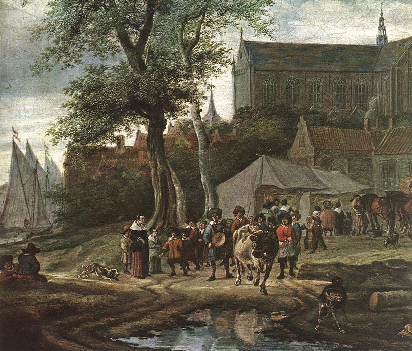 Tavern with May Tree (detail)