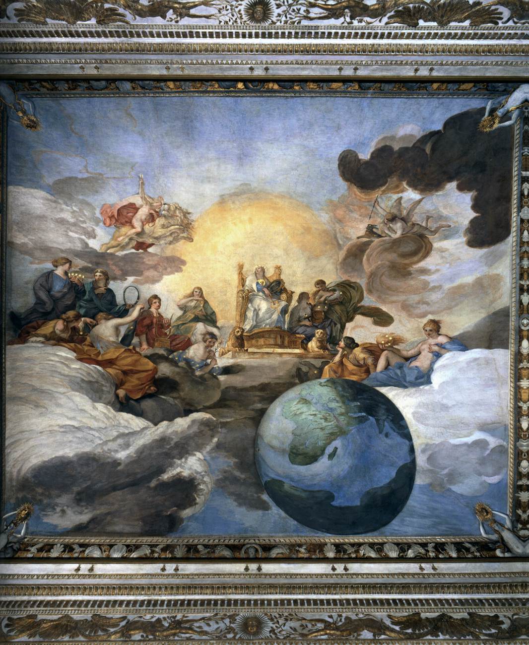 Ceiling fresco