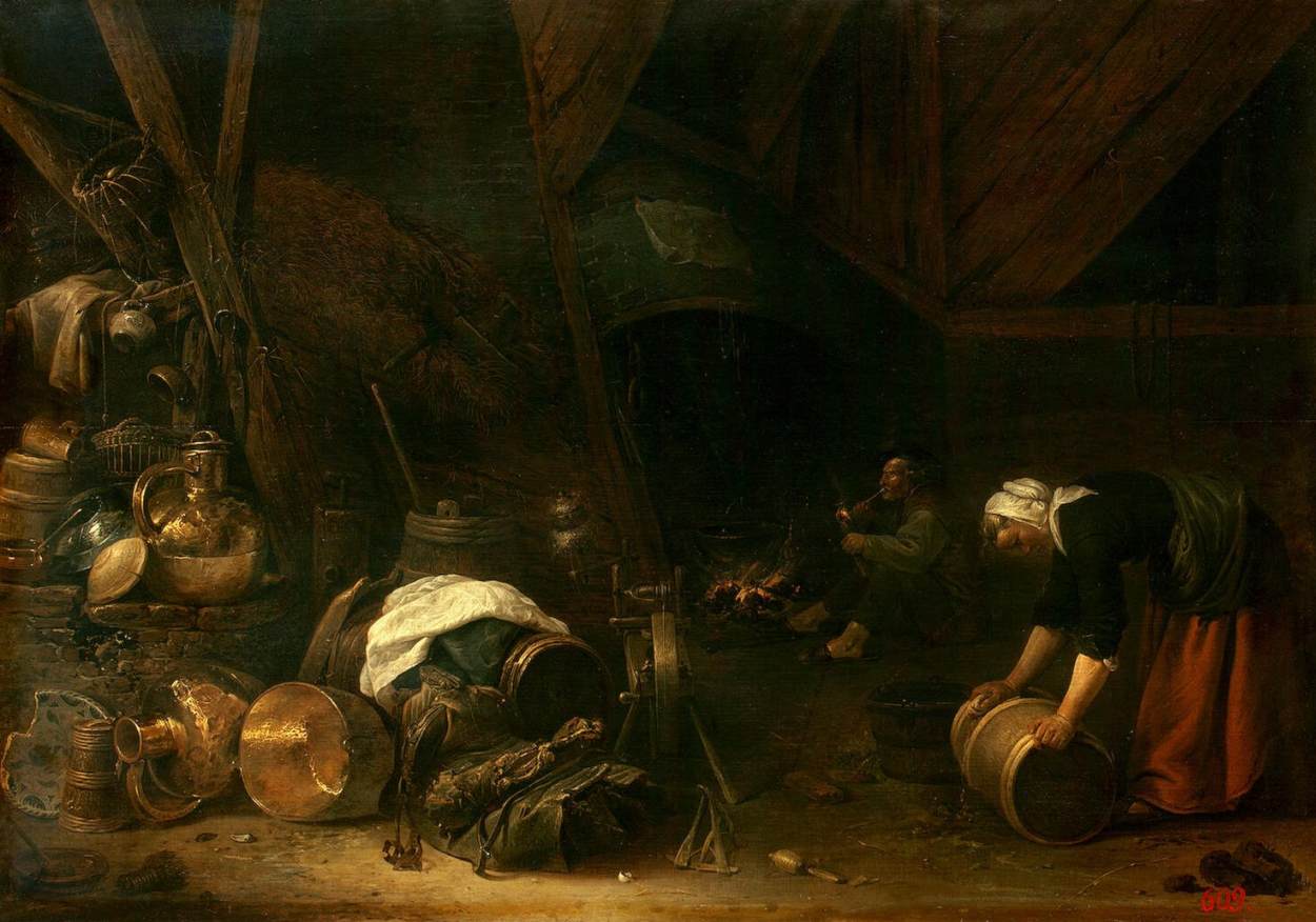 Interior of a Peasant Hut