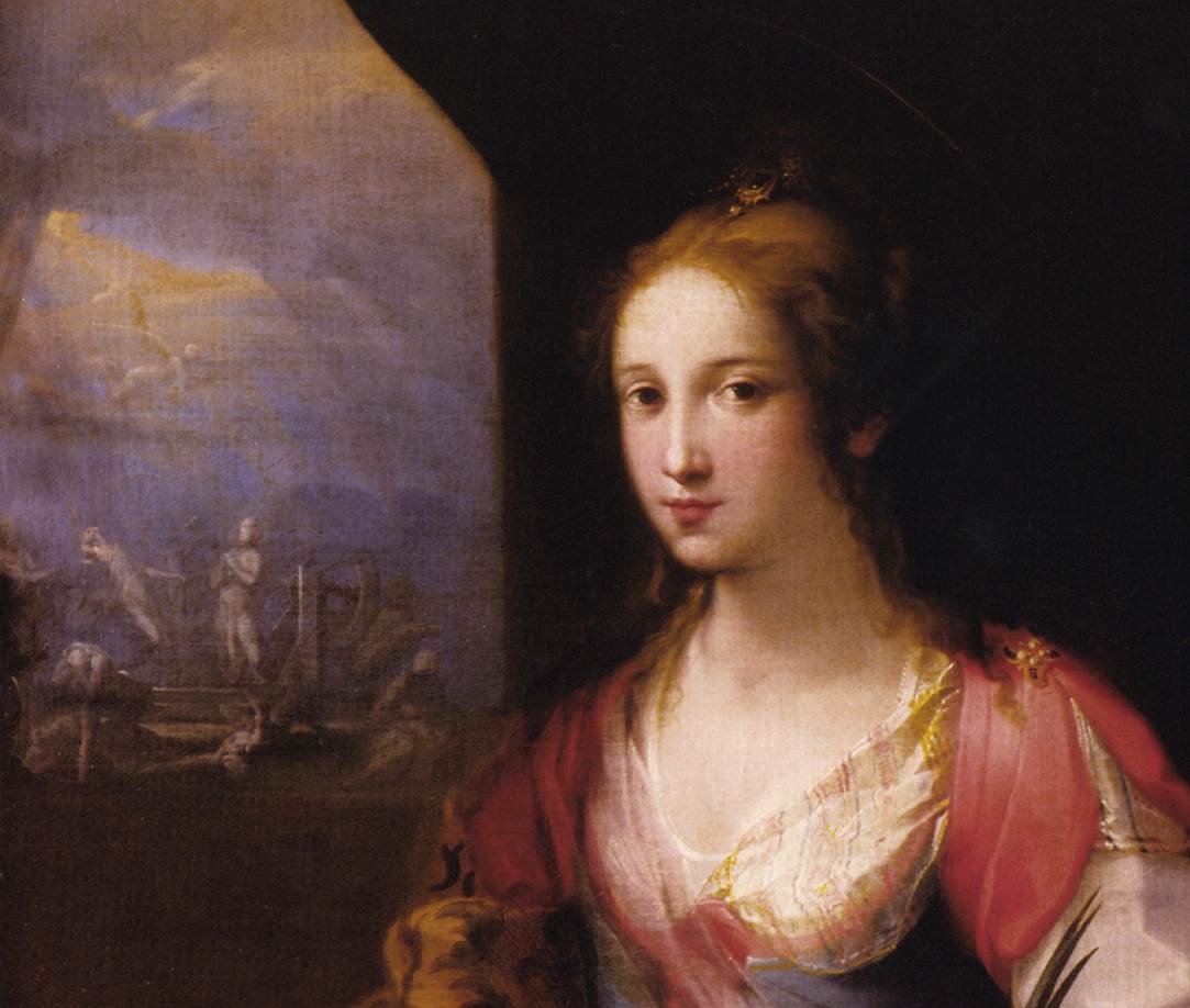 St Catherine of Alexandria (detail)