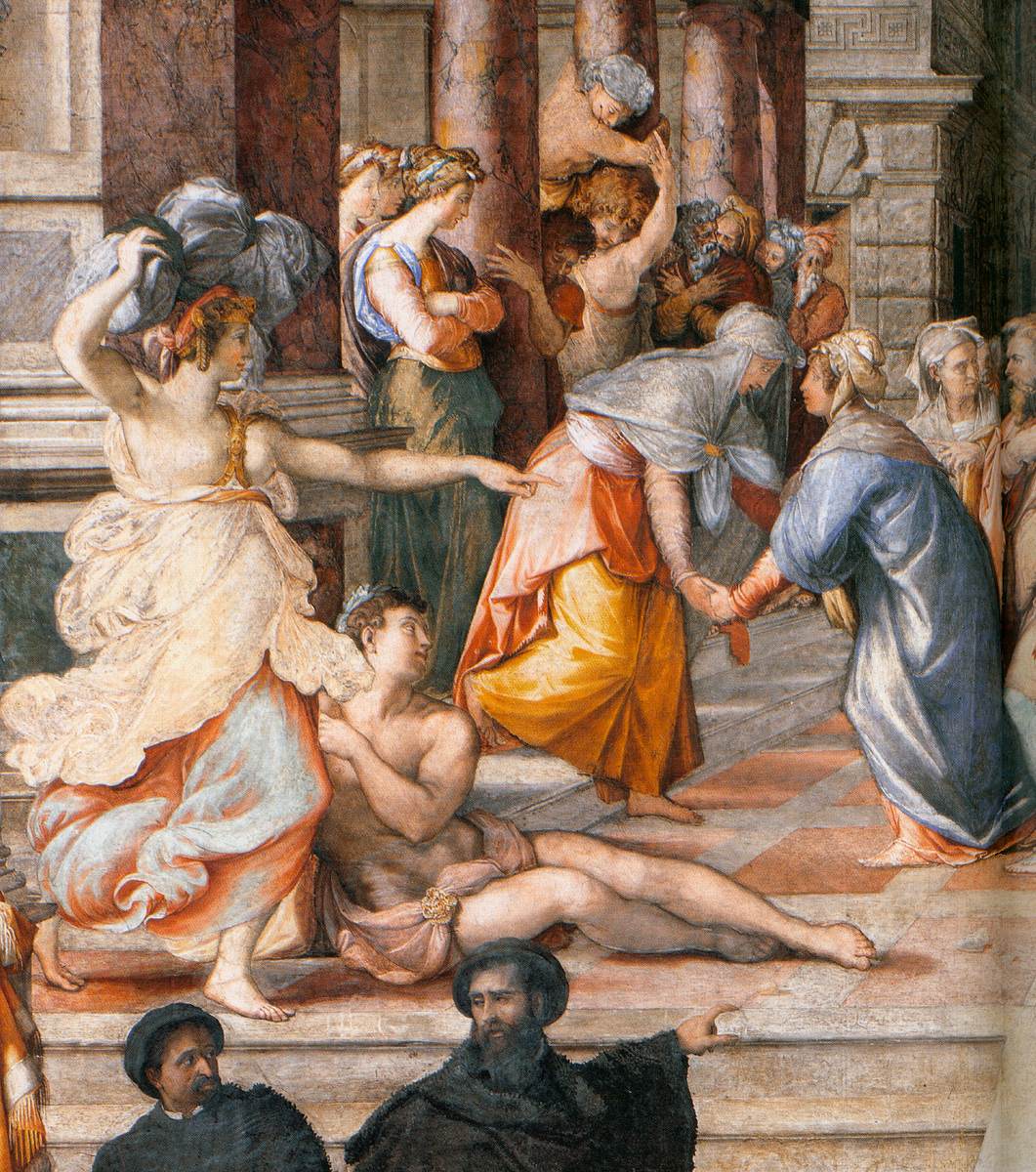 The Visitation (detail)