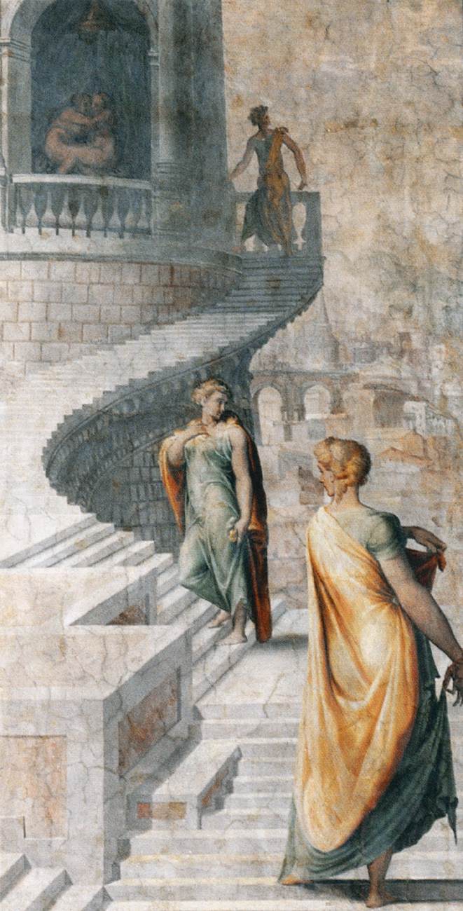 Bathsheba Bathing (detail)