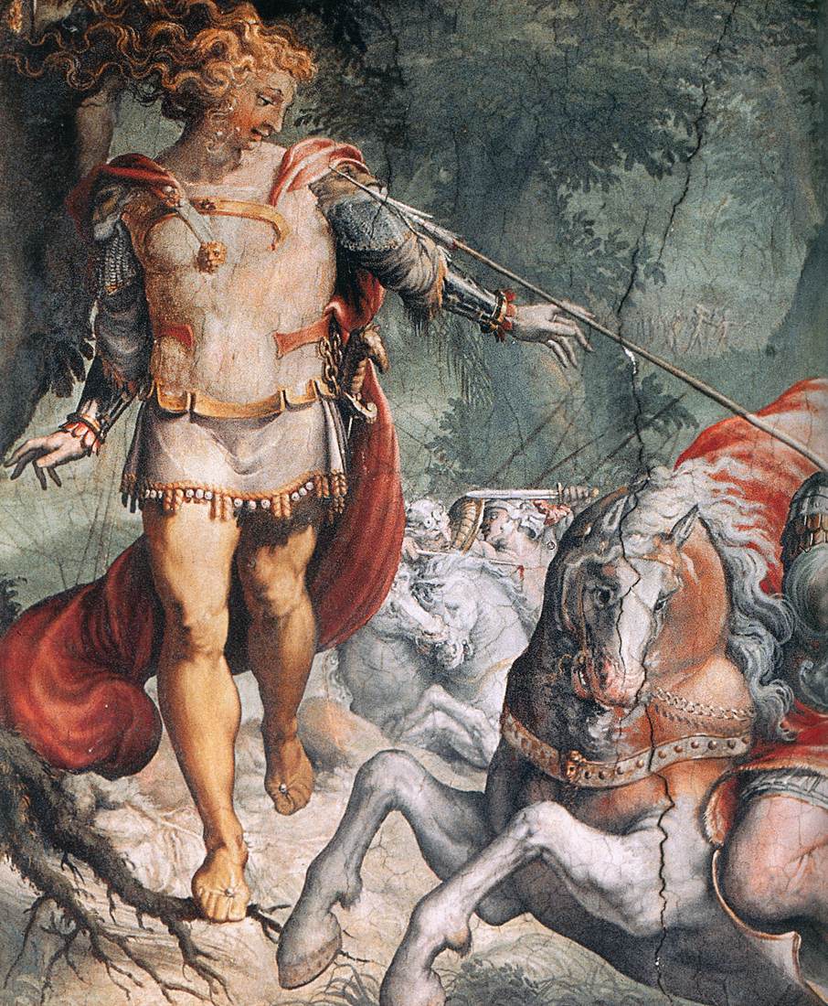 The Death of Absalom (detail)