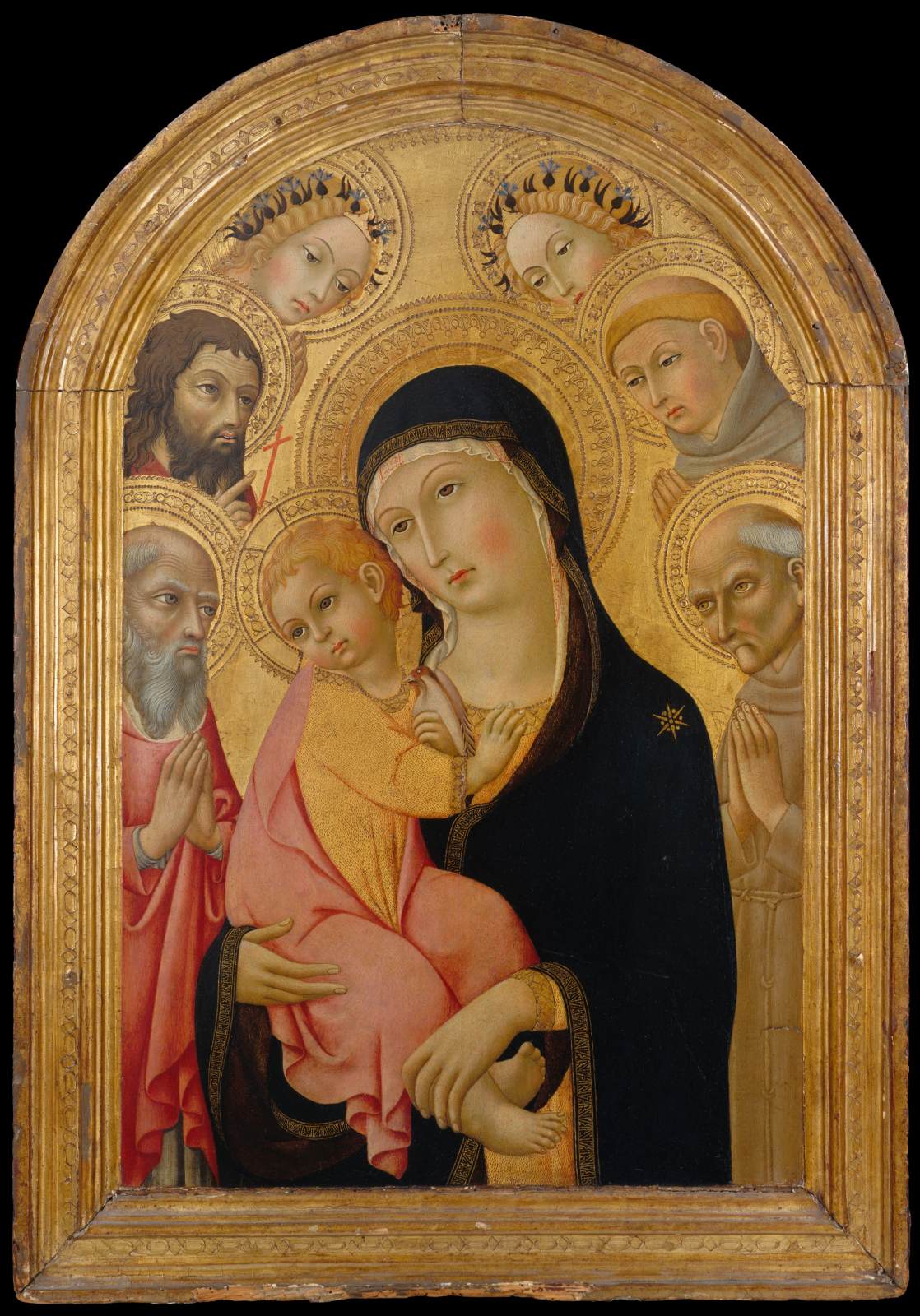 Virgin and Child with Saints and Two Angels