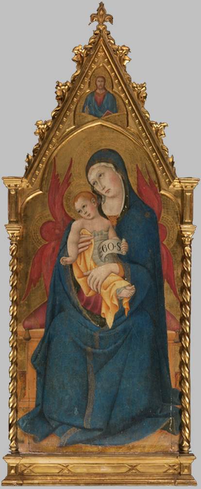 Virgin and Child Enthroned
