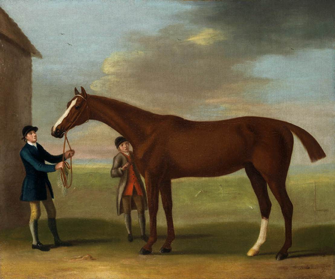 The Chestnut Racehorse "Eclipse"