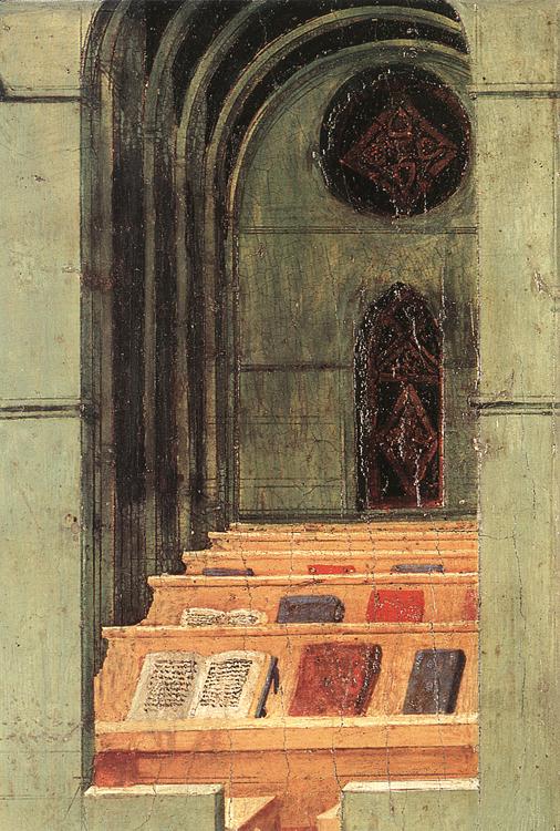 St Thomas Inspired by the Dove of the Holy Ghost (detail)