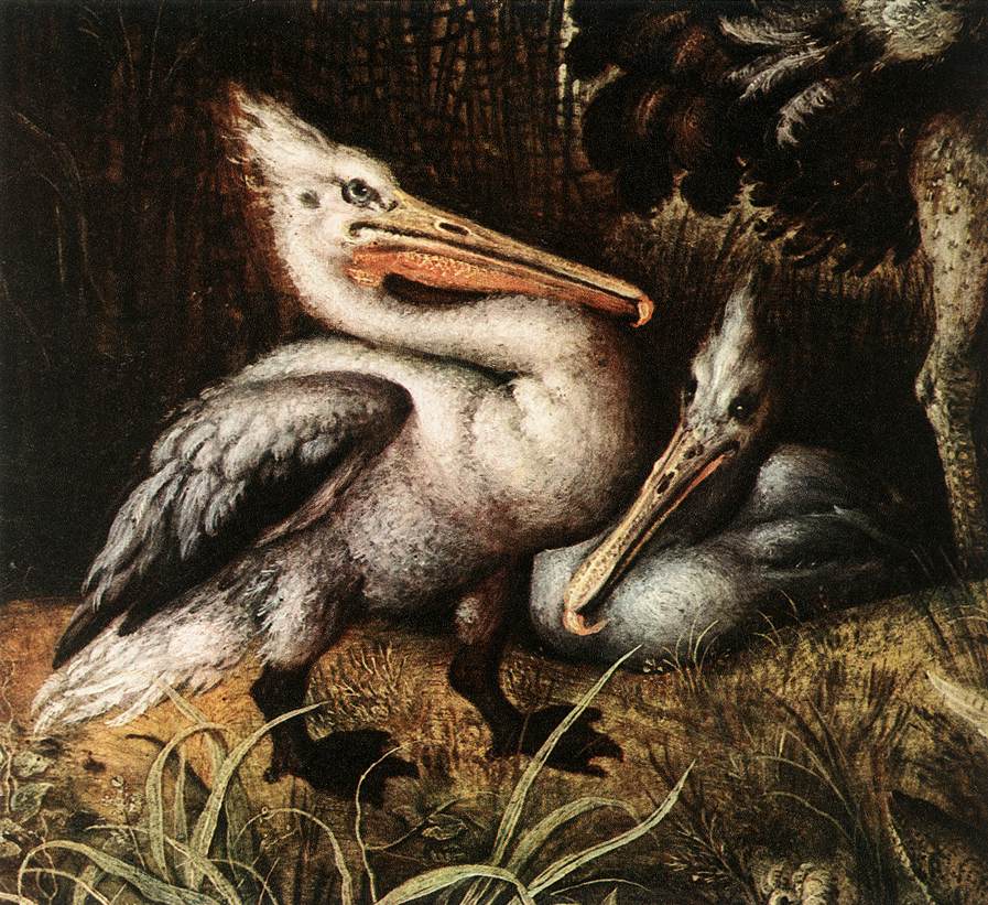 Landscape with Birds (detail)