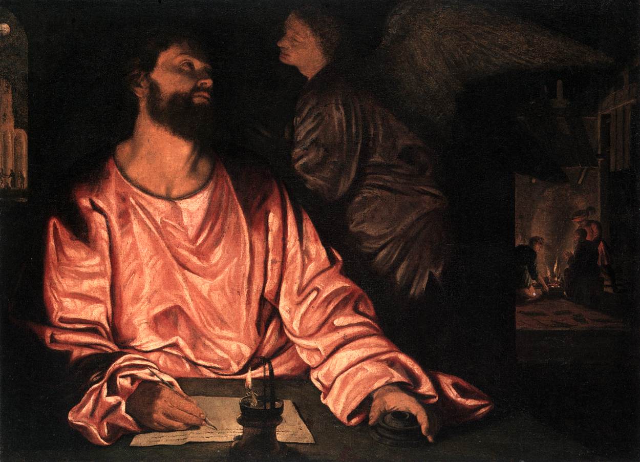 St Matthew and the Angel