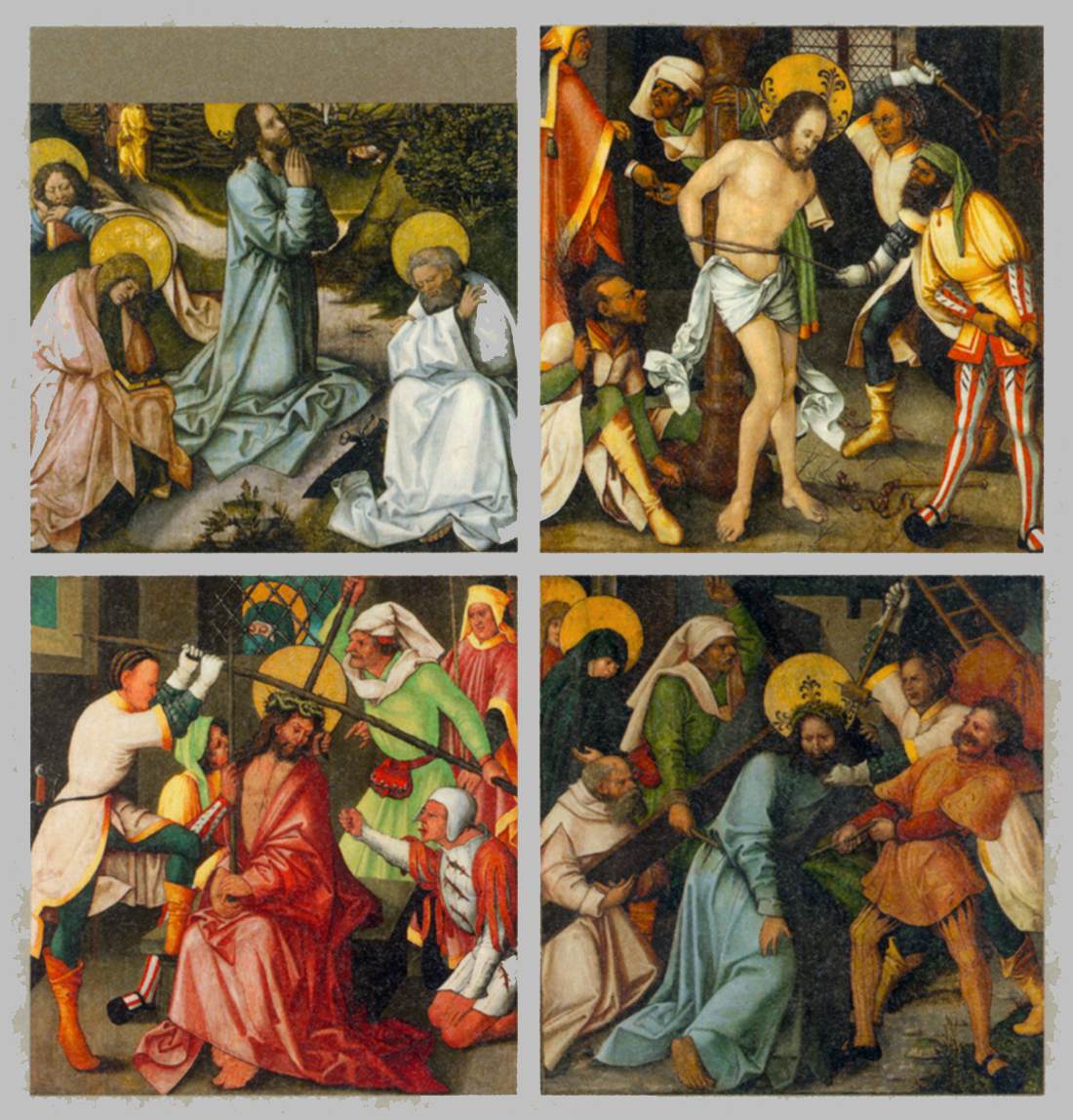 Reconstruction of an altarpiece (exterior)