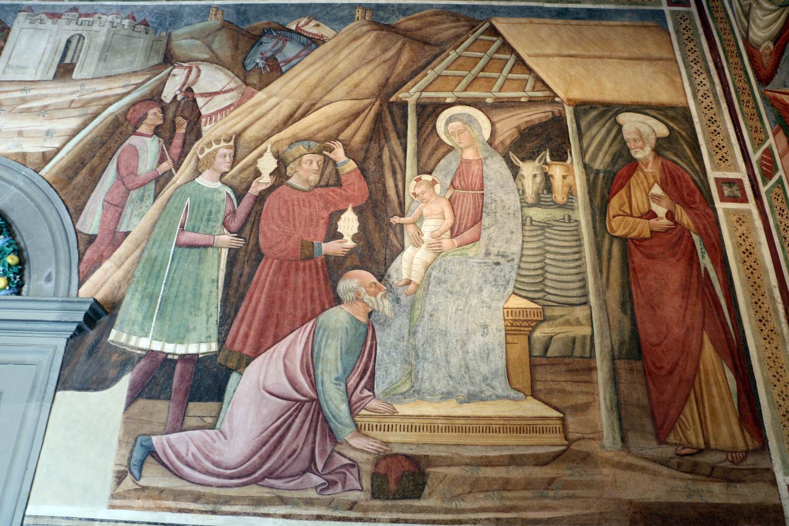 Adoration of the Magi.