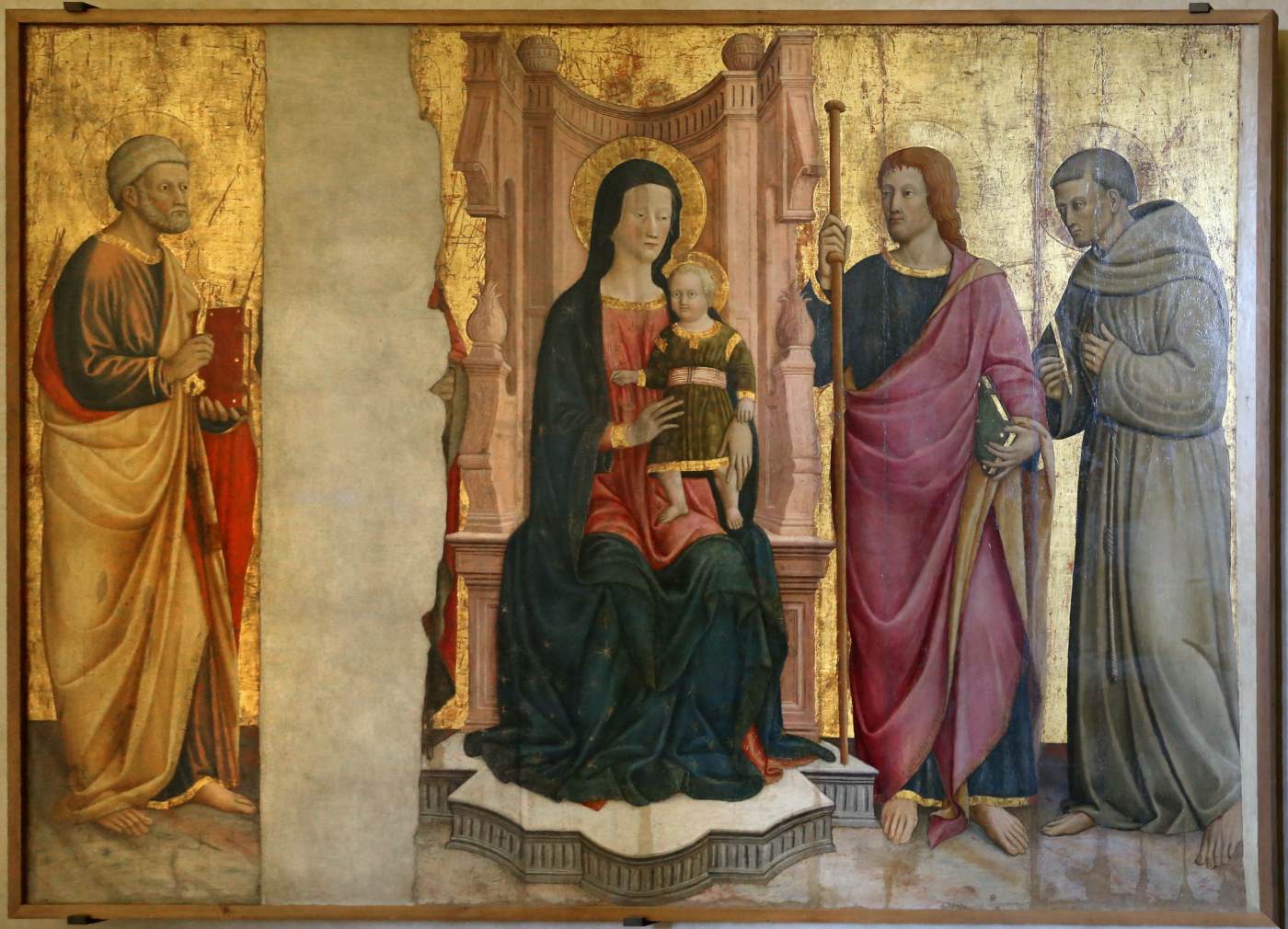 Madonna with Child and Four Saints