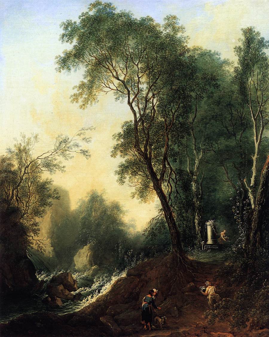 Landscape with Gessner's Tomb