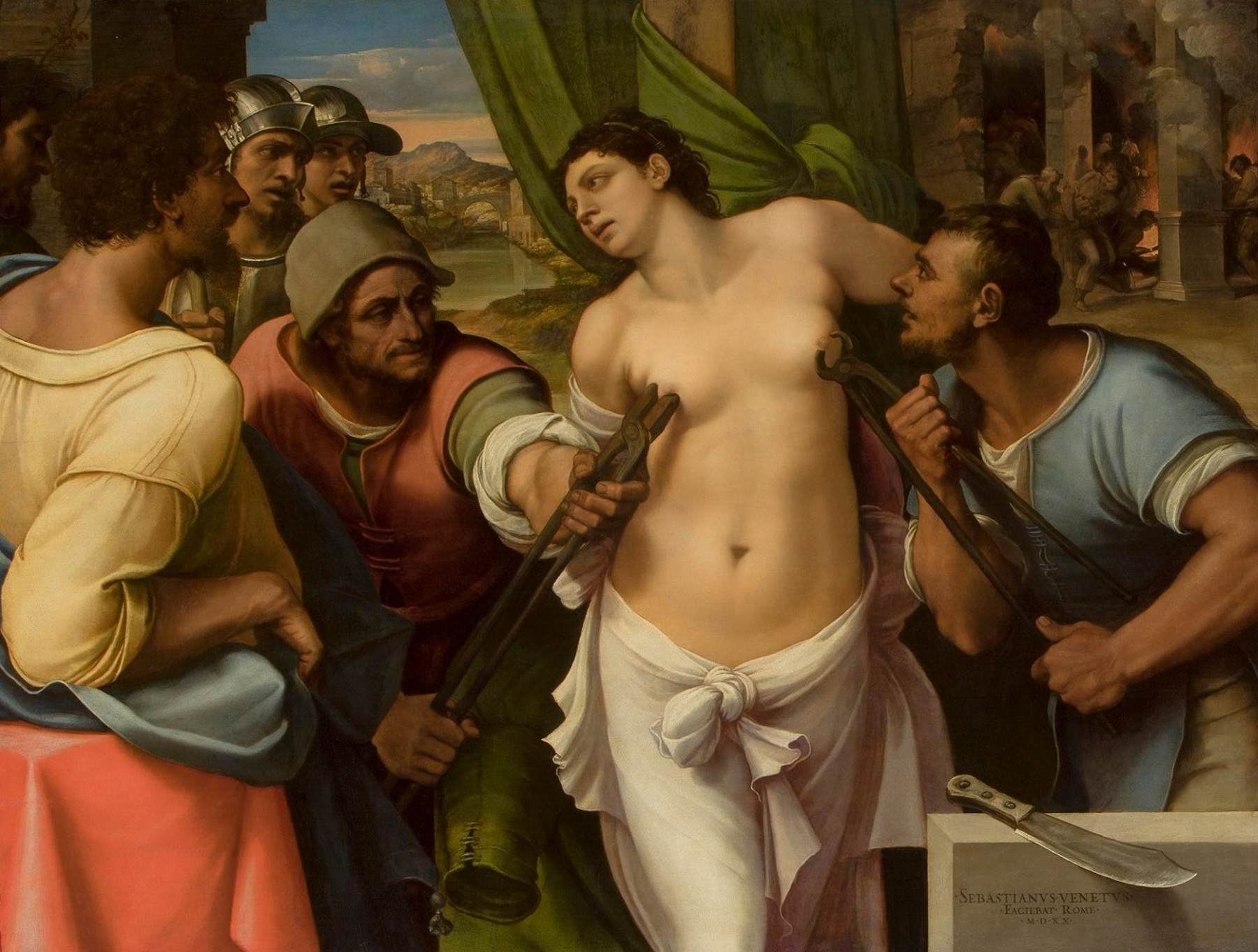 Martyrdom of St Agatha