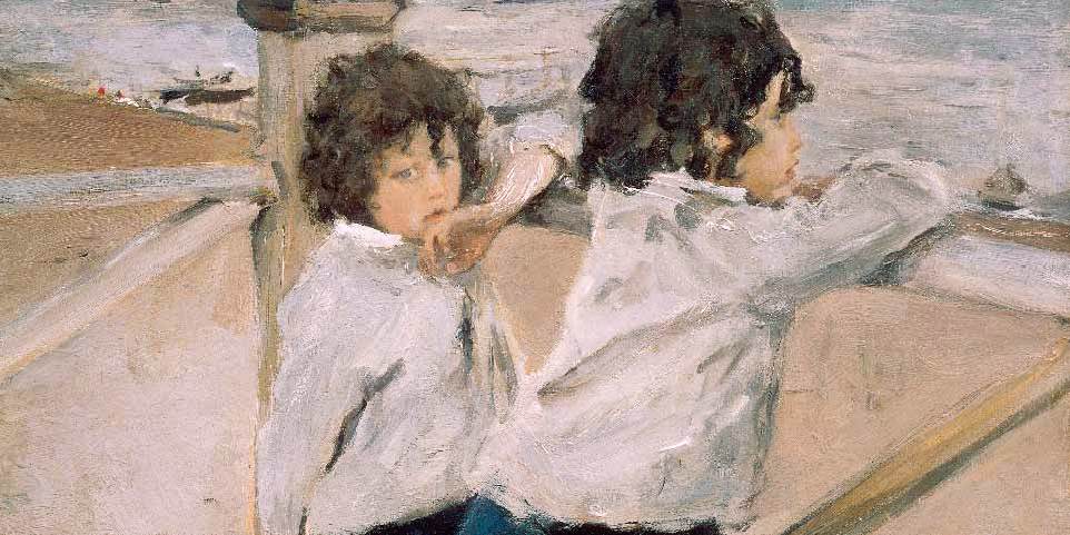 Two Boys (detail)