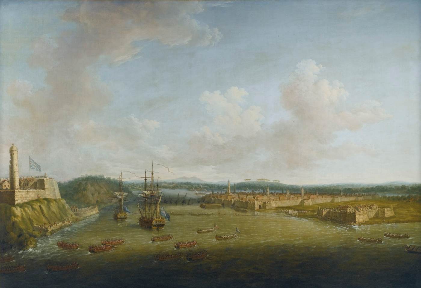 The Capture of Havana, Cuba, 1762