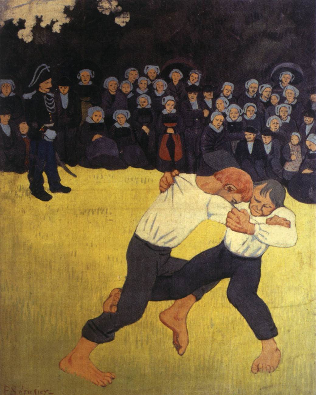 Breton Wrestling Match