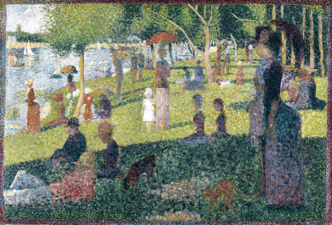 Study for "A Sunday on La Grande Jatte"