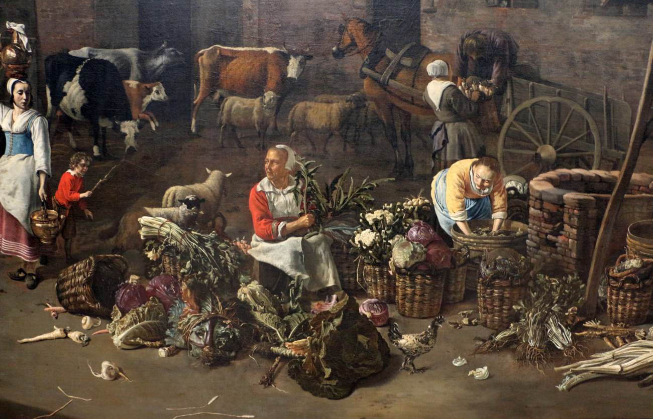 The Market Garden (detail)
