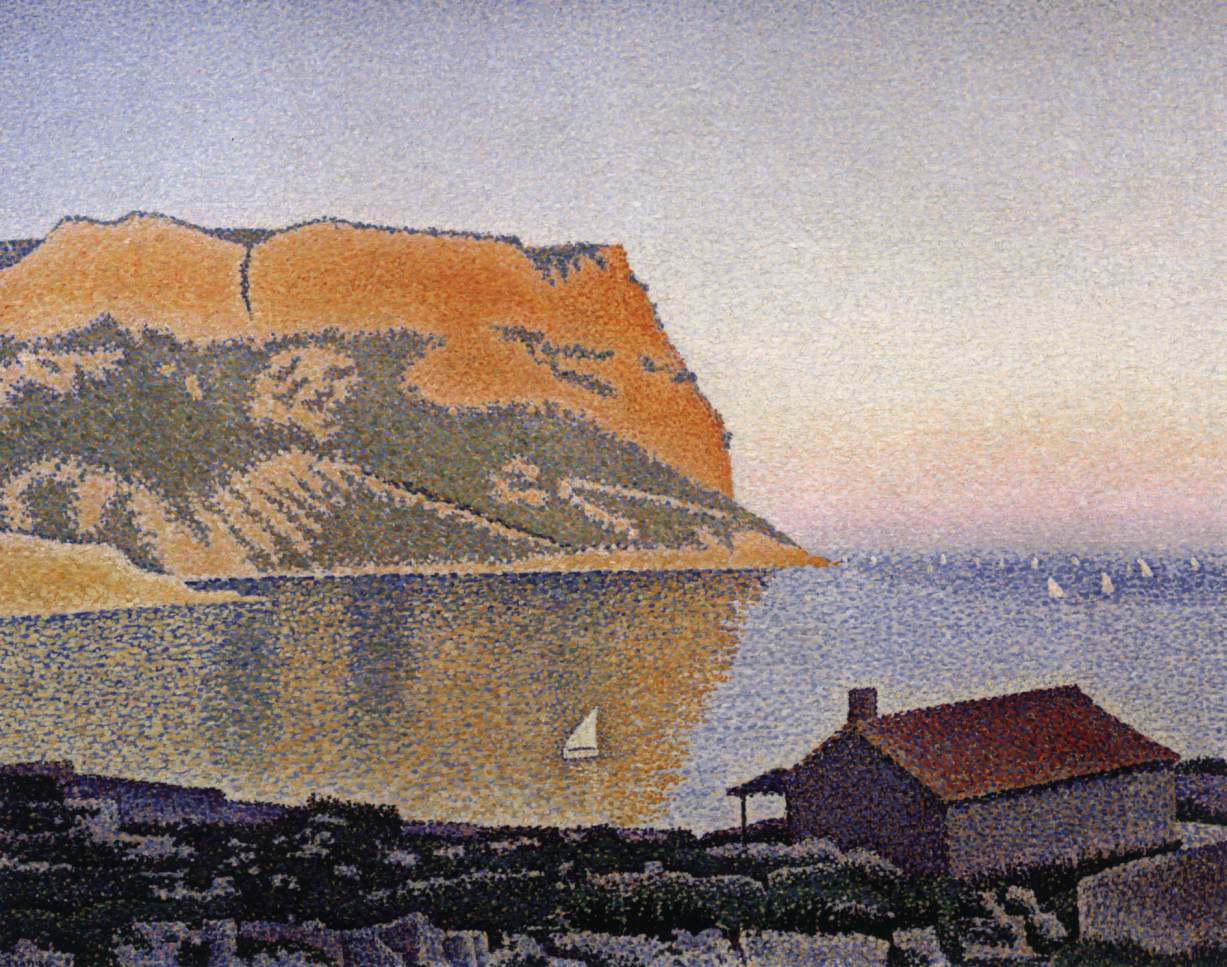 View of the Bay of Cassis, Cap Canaille