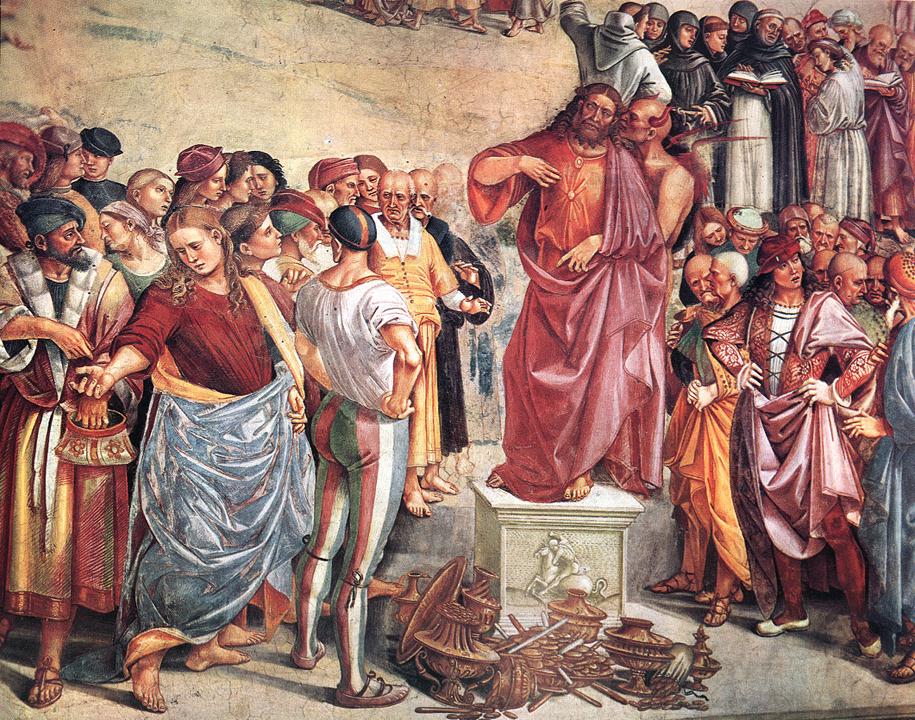 Sermon and Deeds of the Antichrist (detail)