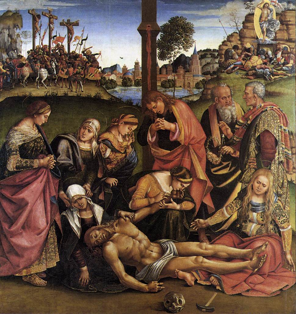 Lamentation over the Dead Christ