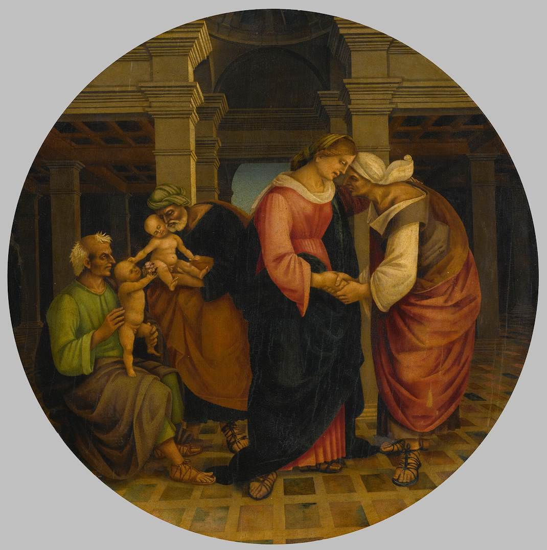 Holy Family with Sts John, Elisabeth, and Zacharias