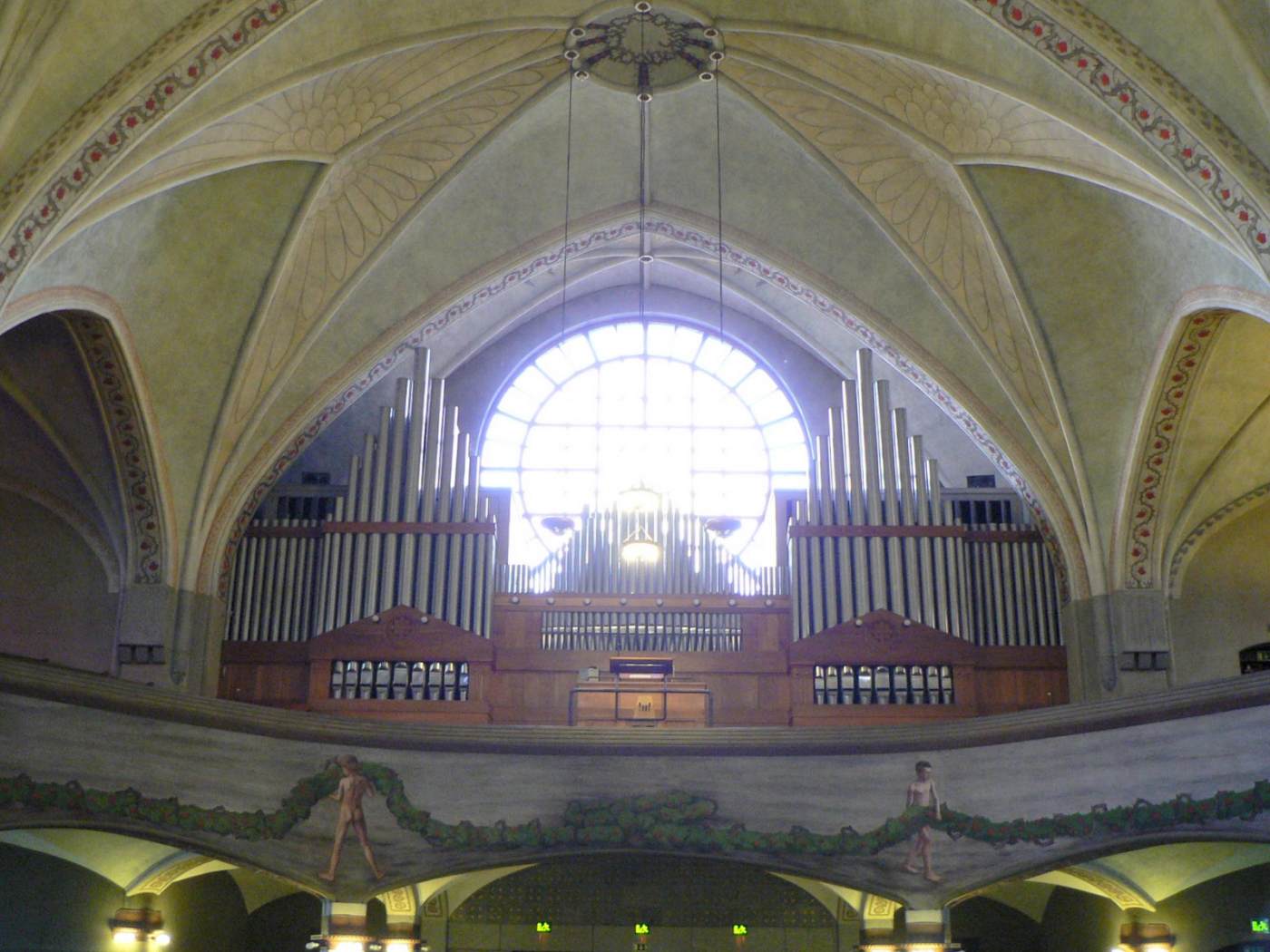 Frieze on the gallery (detail)