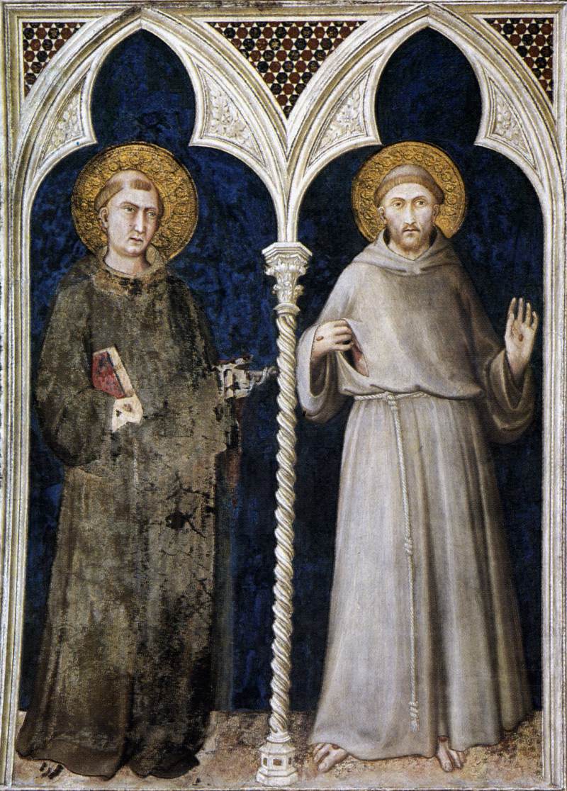 St Anthony of Padua and St Francis