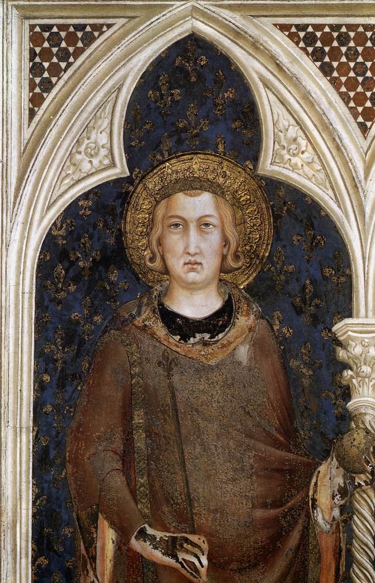 St Louis of France (detail)