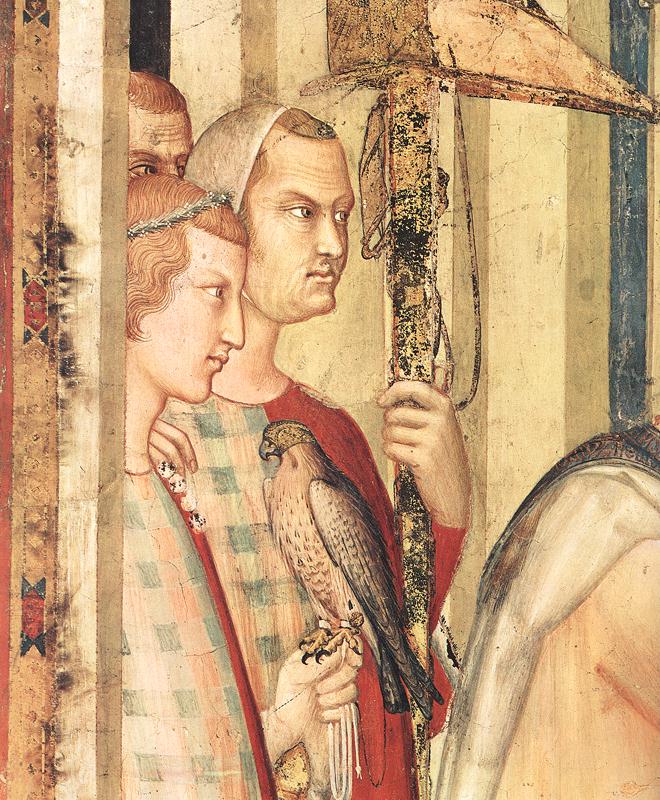 St Martin is Knighted (detail)