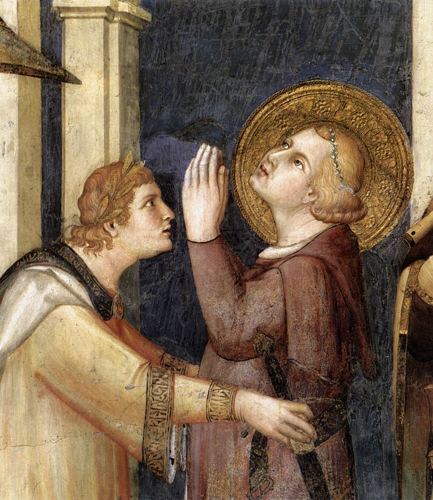 St Martin is Knighted (detail)