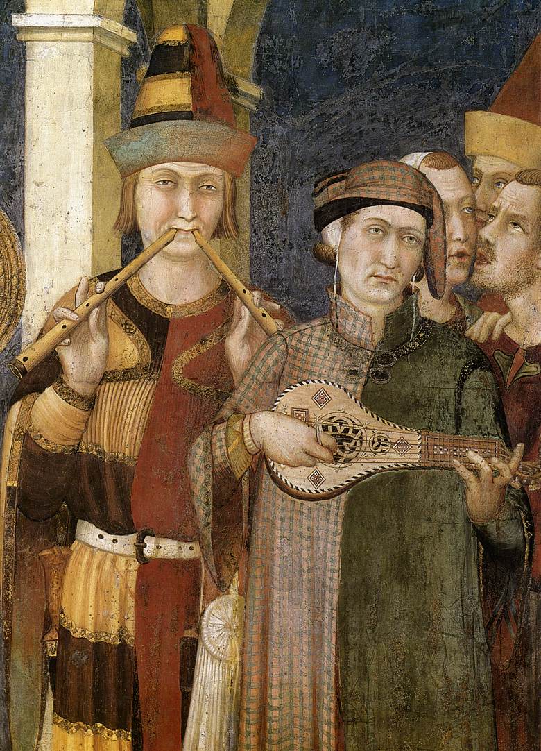 St Martin is Knighted (detail)