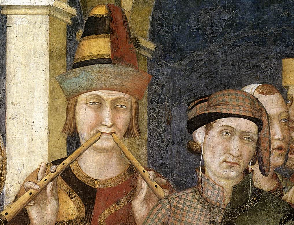 St Martin is Knighted (detail)