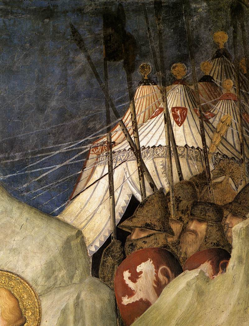 Saint Martin Renounces his Weapons (detail)