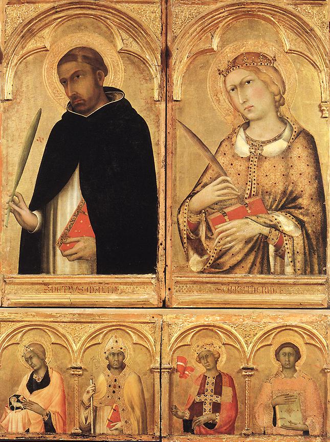 Polyptych of Santa Caterina (detail)