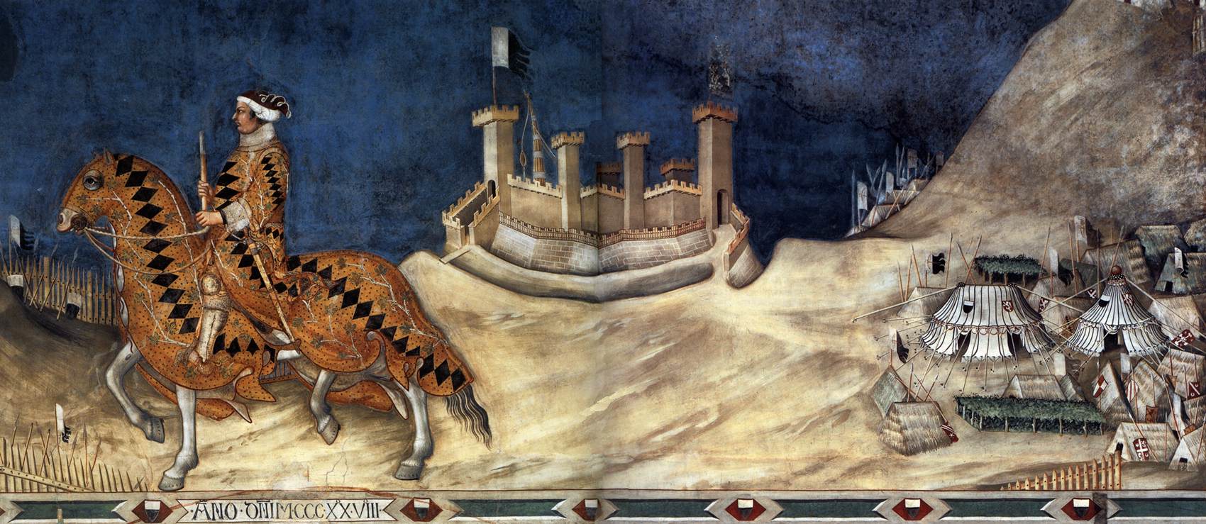 Equestrian Portrait of Guidoriccio da Fogliano