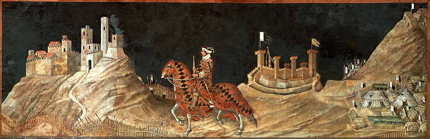 Equestrian Portrait of Guidoriccio da Fogliano