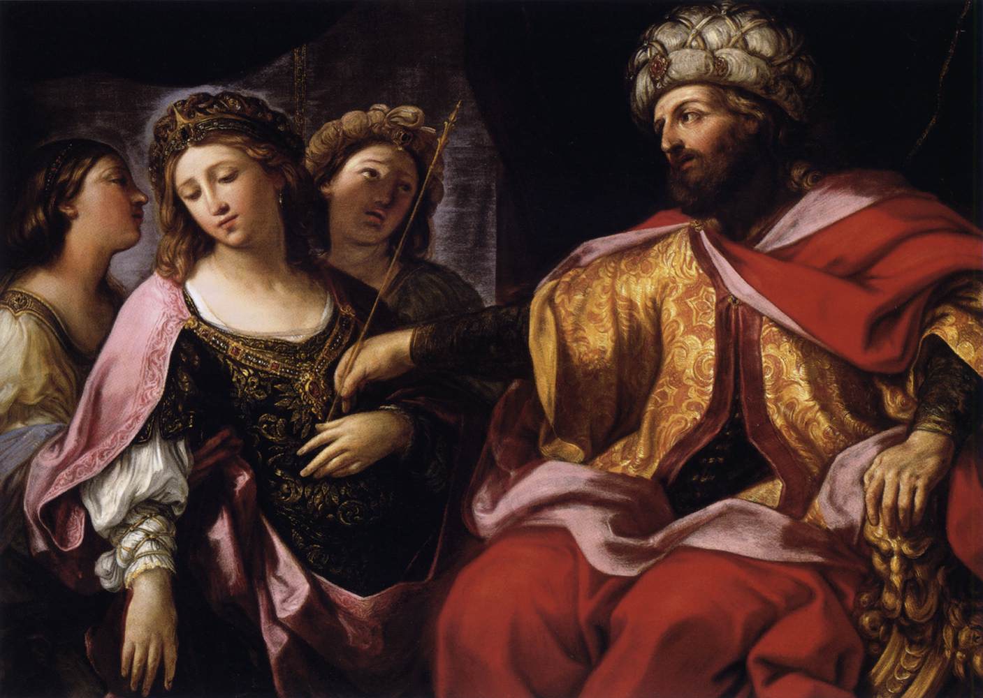 Esther before Ahasuerus