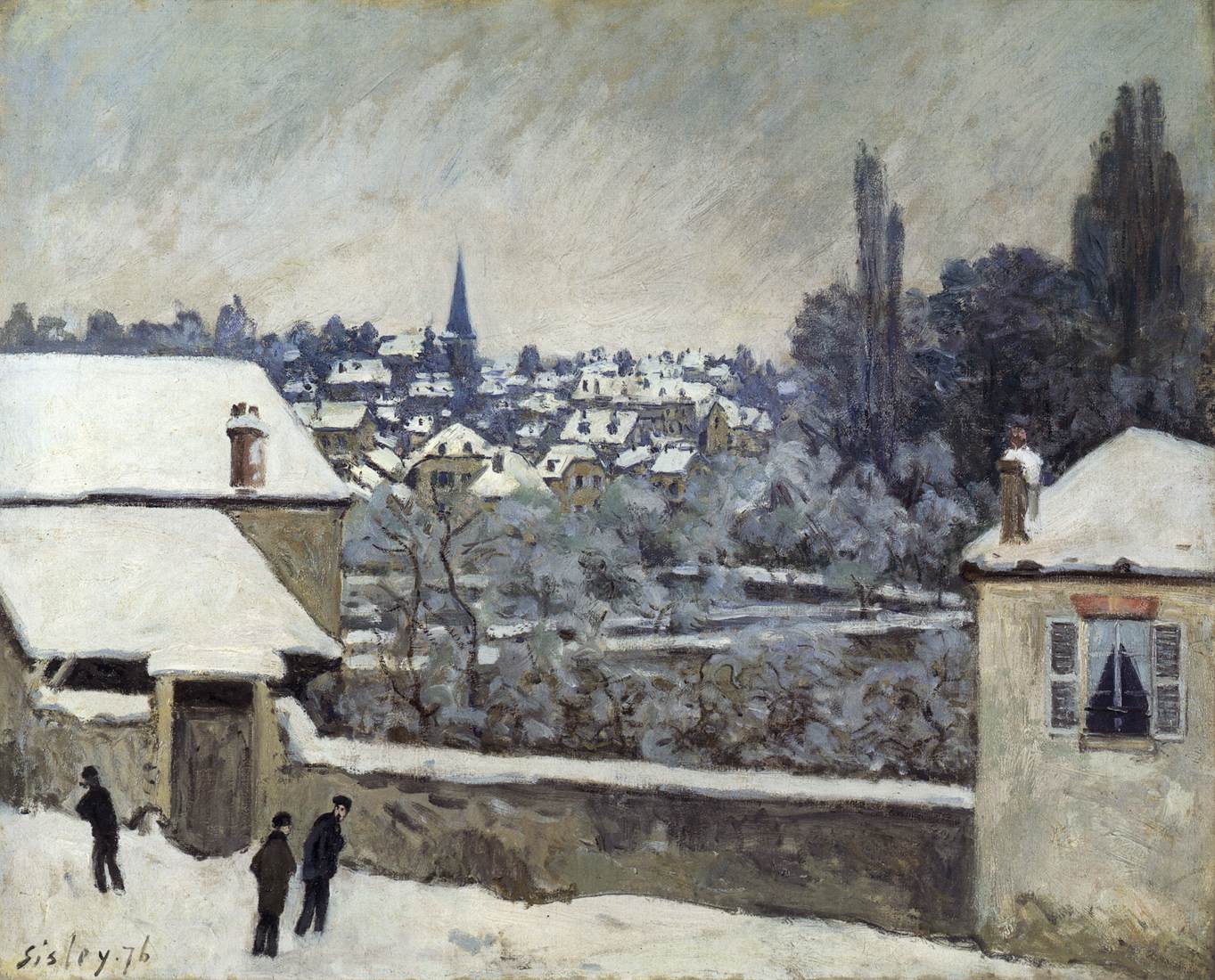 Winter at Louveciennes