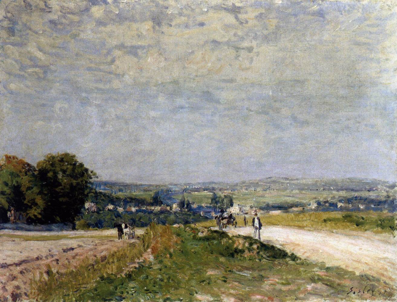 The Road to Montbuisson at Louveciennes