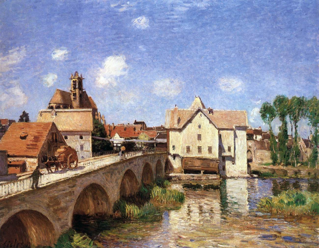The Bridge at Moret