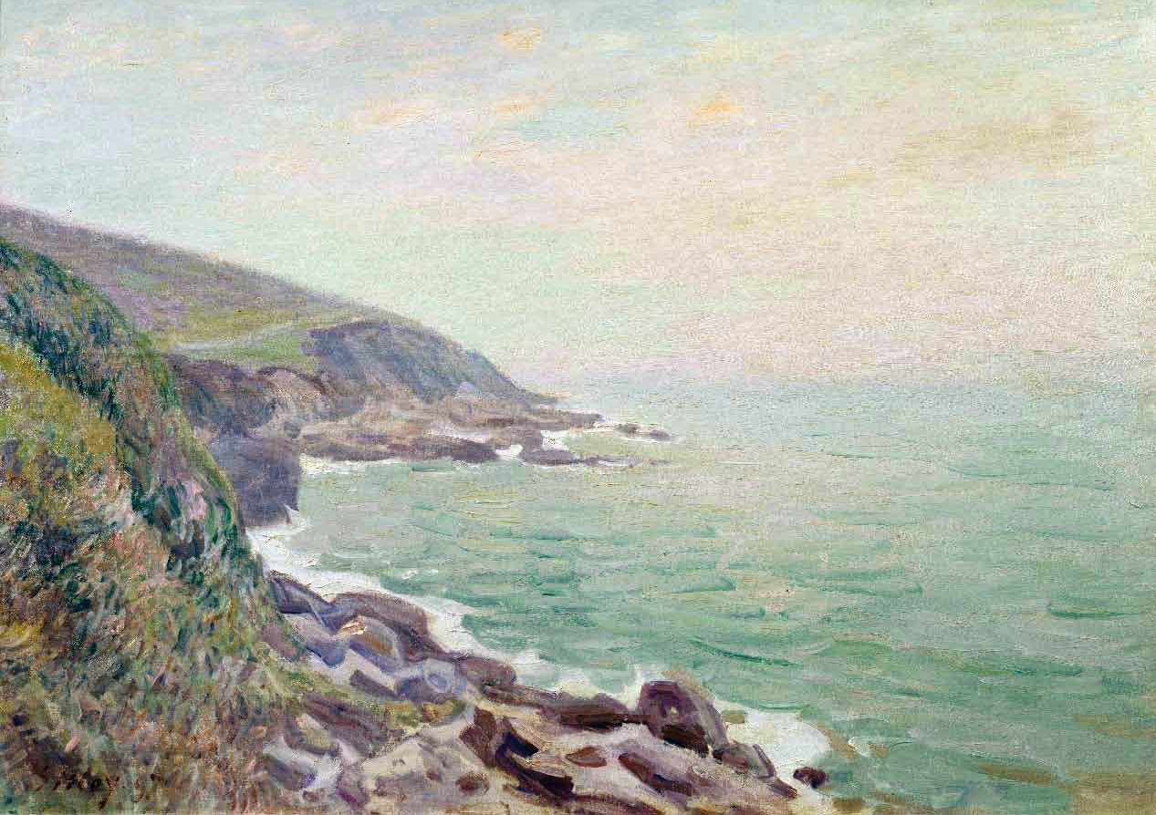 On the Cliffs, Langland Bay, Wales